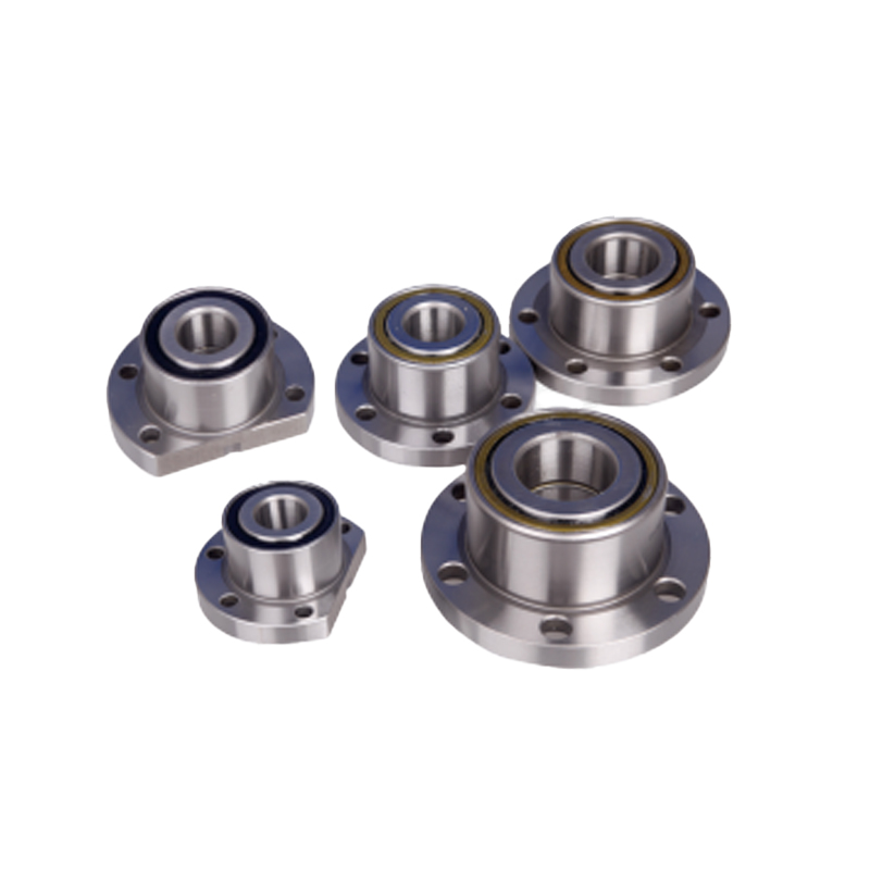 Flange-type screw bearing